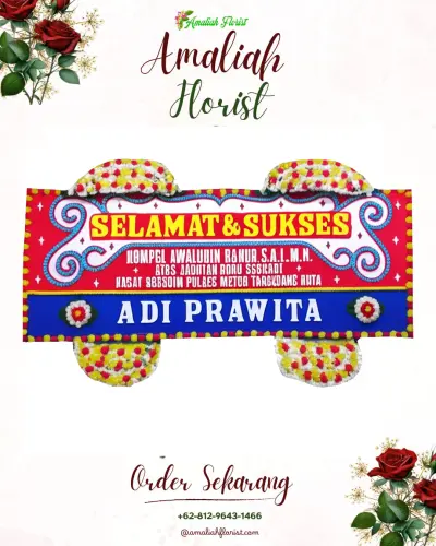 Karangan Bunga Ucapan Selamat cipagalo